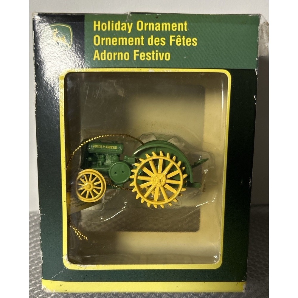John Deere Tractor (Christmas Tree) Ornament In Original Box Enesco MIB NRFB #1